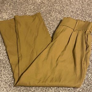 Elegant Women's Tan Trousers